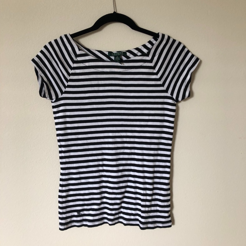 Ralph Lauren boatneck top